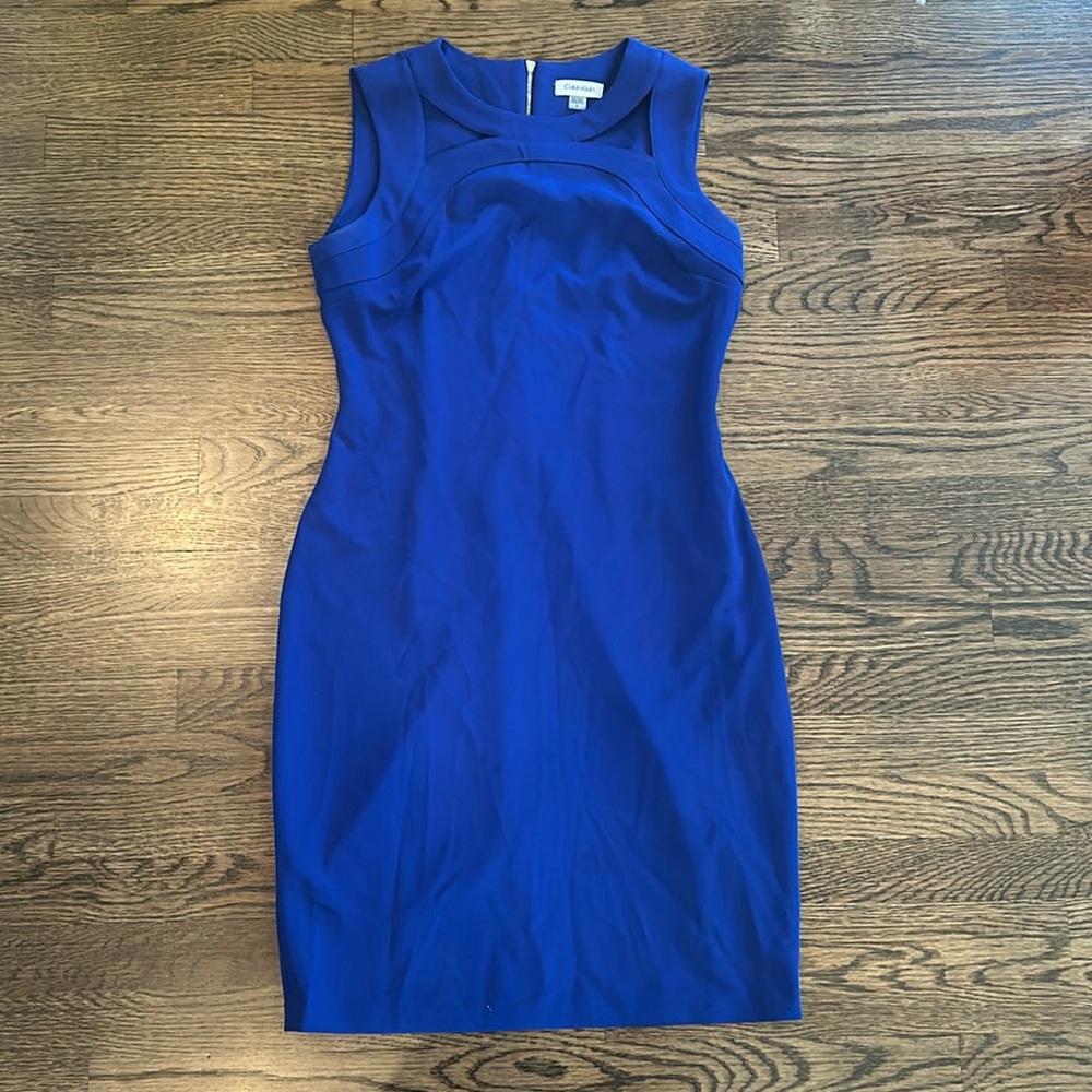 Calvin Klein Blue Dress Size 10